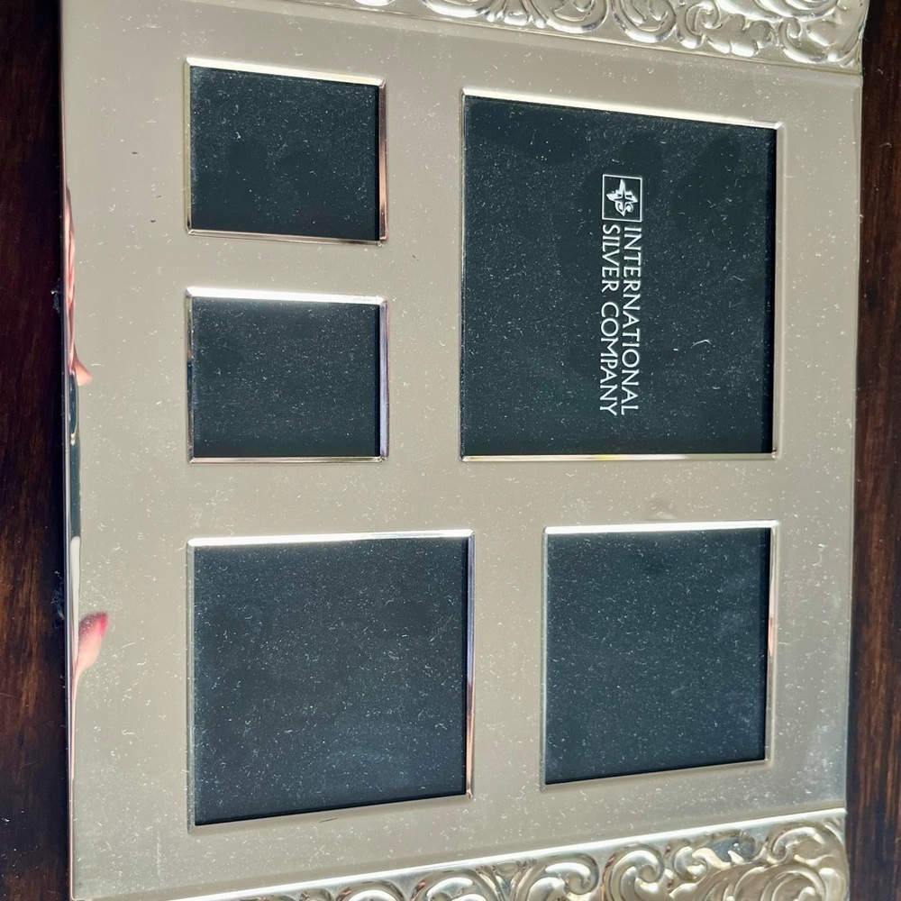 International Silver Collage Photo Frame with 5 openings $8 - Picture 2 of 5